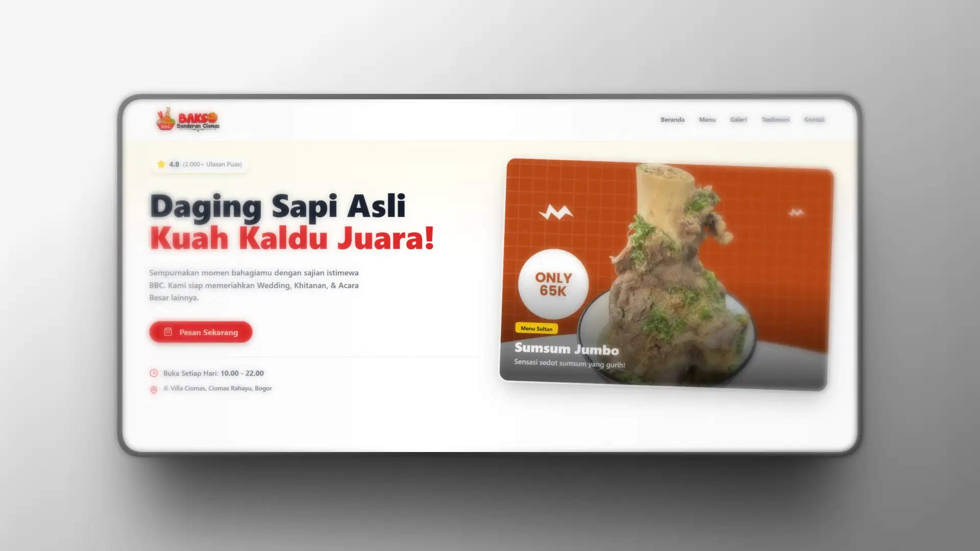 Bakso Bunderan Ciomas